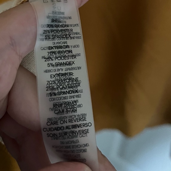 Calvin Klein Plus Size Mustard Yellow Short Sleeve T Shirt Mini Dress - Picture 6 of 16